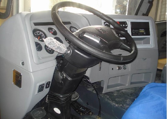 Truck interior